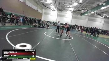 155 lbs Cons. Round 2 - Wendy Rojas, Schurr vs Chloe Padilla, Norco