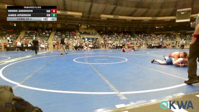Consi Of 4 - Henrik Anderson, Raw Wrestling Club vs James Atkerson, Victory Youth Wrestling