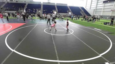 54 lbs Consi Of 8 #2 - Kayden Arevalos, So Cal Grappling vs Stella Reyes, Threshold WC