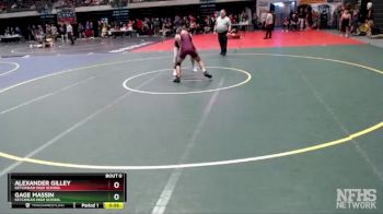 135 lbs Cons. Round 1 - Gage Massin, Ketchikan High School vs Alexander Gilley, Ketchikan High School