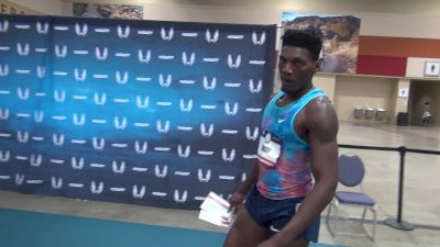 Fred Kerley will use 400m loss as motivation for outdoors