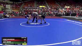 3-2-1A 175 Cons. Round 2 - Jesse Wilkerson, Plainville vs Seth Meyer, Seneca-Nemaha Central