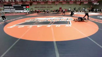 165 lbs Prelim - Deonta Giles, Wheaton vs Charles Gross, Elmhurst University
