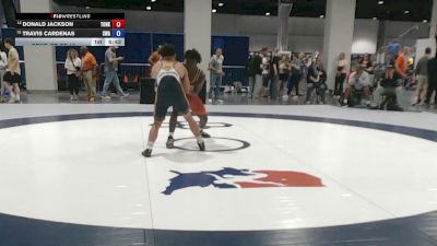 72 kg Cons. Rd Of 16 - Donald Jackson, TOHK vs Travis Cardenas, Southwest Wrestling Academy