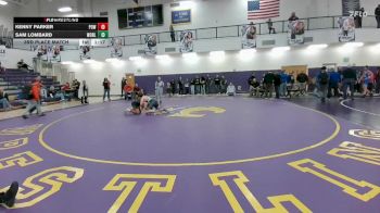 155 lbs 3rd Place Match - Kenny Parker, Powell Middle School vs Sam Lombard, Worland Middle School