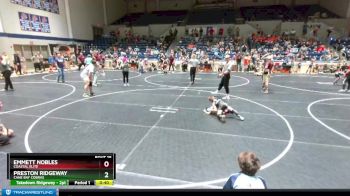 50 lbs Round 1 - Preston Ridgeway, Cane Bay Cobras vs Emmett Nobles, Coastal Elite