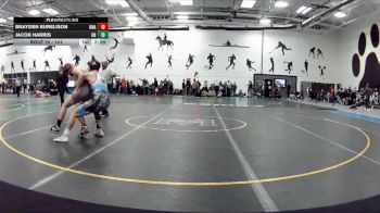 141 lbs Quarterfinal - Brayden Burelison, Unattached vs Jacob Harris, Unattached Davenport