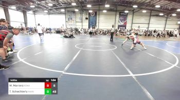 142 lbs Rr Rnd 3 - Maksim Marrero, Roman Legion vs Tom Schechterly, Mat Assassins Black