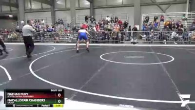 190 lbs Semifinal - Nathan Fury, South Central Punishers vs MacAllistair Chambers, Salina