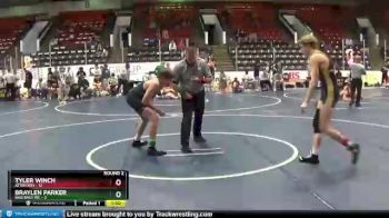 130 lbs Round 2 (6 Team) - Tyler Winch, Attrition vs Braylen Parker, Bad Bass WC