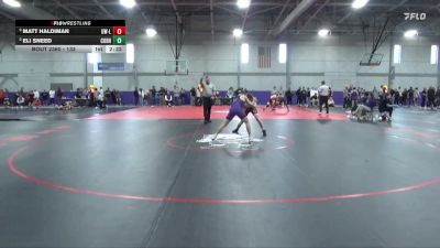 133 lbs Semifinal - Matt Haldiman, Wisconsin-La Crosse vs Eli Sneed, Cornell College