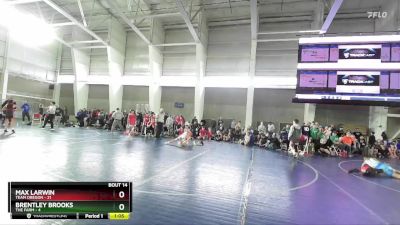 102 lbs Quarters & Wb (16 Team) - Brentley Brooks, The Farm vs Max Larwin, Team Oregon