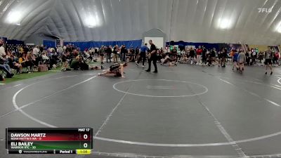 96 lbs Round 7 (8 Team) - Eli Bailey, Warrior RTC vs Dawson Martz, Noah Mattin`s WA