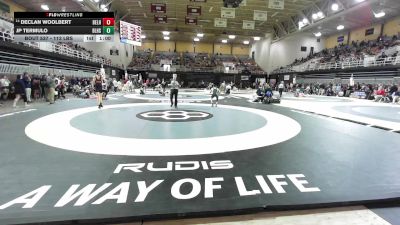 113 lbs Consi Of 16 #2 - Declan Woolbert, Belmont Hill vs Jp Termulo, Bishop Lynch High School