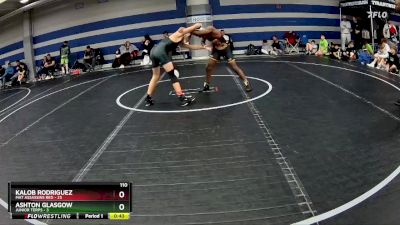 110 lbs Round 3 (8 Team) - Kalob Rodriguez, Mat Assassins Red vs Ashton Glasgow, Junior Terps