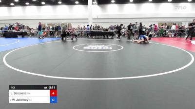 113 lbs 1/4 Final - Locke Sessions, Tn vs William Jakeway, Sc