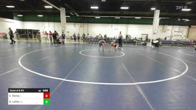 75 lbs Consi Of 8 #2 - Cameron Ramp, IL vs Bowen Lefler, NC