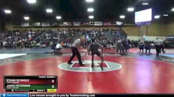 132 lbs Champ. Round 1 - Jaden McGowan, Rock Canyon vs Ethan Schingle, Fort Morgan