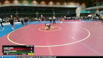 113 lbs Cons. Round 6 - Luke Cheek, Harrisburg vs Kyle Holtberg, St. Mary`s