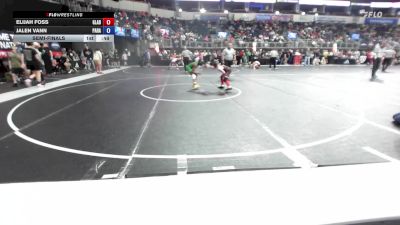 66 lbs Semifinal - Elijah Foss, Gladiator Elite Wrestling Club vs Jalen Vann, Paranto Athletics