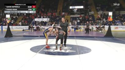 106 lbs Round Of 16 - Gavin Espinola, Greater Lowell vs Fahad Khan, Watertown