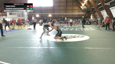 135 lbs Consi Of 4 - John Foote, Vhw vs Quinton Warlikowski, Journeymen WC