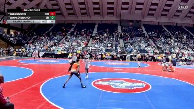 4A-106 lbs Champ. Round 1 - Janaco Searcy, Jackson (Atlanta) HS vs Jase Moore, Central (Carroll)