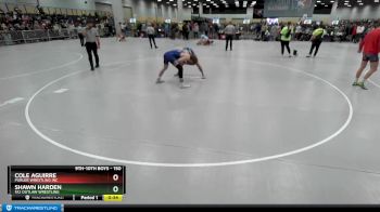 150 lbs Cons. Round 5 - Shawn Harden, 512 Outlaw Wrestling vs Cole Aguirre, Purler Wrestling Inc