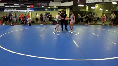 115 lbs Cons. Rd Of 16 - Cale Cherry vs Eli VanBruaene, Contenders Wrestling Academy