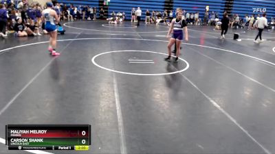 170 lbs Round 2 - Carson Shank, Lincoln East vs Maliyah Melroy, Minden