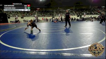 55 lbs Quarterfinal - Jake Butchee, Team Worx Wrestling Club vs Thatcher Odle, Keystone Wrestling Club