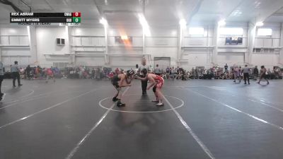 140 lbs Round 1 (8 Team) - Emmitt Myers, Ohio Gold Black vs Rex Abram, Contenders WA Green
