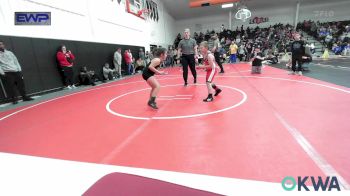 Rr Rnd 3 - Herbert Henson, Fort Gibson Youth Wrestling vs Kai'lynn Neighbors, Muskogee Rougher Youth Wrestling