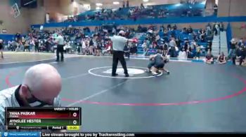 145 lbs Cons. Round 3 - Yana Paskar, Prairie vs Aynslee Hester, Mt. Si