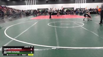 55 lbs Round 3 - Brayden Kuhlman, SEHS vs Charlie Fitchpatrick, SEHS