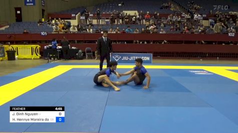 Jason Dinh Nguyen vs Hawann Hennye Moreira Dos Santos 2024 Pan IBJJF Jiu-Jitsu No-Gi Championship