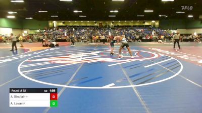 190 lbs Round Of 32 - Aeoden Sinclair, WI vs Anthony Lowe, GA
