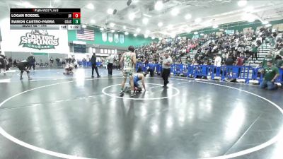 144 lbs Champ. Round 1 - Logan Roedel, JW North vs Ramon Castro-Parra, Coachella Valley