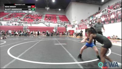 55-60 lbs Rr Rnd 2 - Nova Wright, D3 Wrestling Cluib vs Elliott Underwood, Piedmont