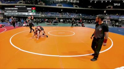 6A 152 lbs Cons. Round 2 - Leona Layne, Rockwall vs Lillian Baynes, Cypress Woods