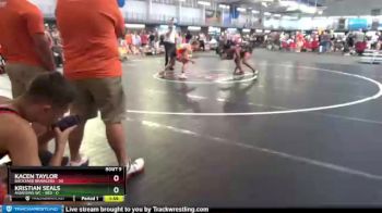 152 lbs Round 3 (6 Team) - Kacen Taylor, Backyard Brawlers vs Kristian Seals, Assassins WC - Red