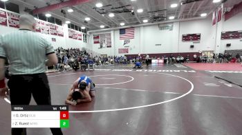 190 lbs Round Of 16 - Genesis Ortiz, St Joseph vs Zachary Ruest, Waterford