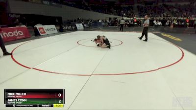 2A/1A-106 1st Place Match - James Conn, Illinois Valley vs Mike Miller, Illinois Valley