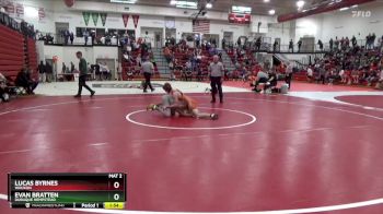 126 lbs Semifinal - Evan Bratten, Dubuque Hempstead vs Lucas Byrnes, Waukon