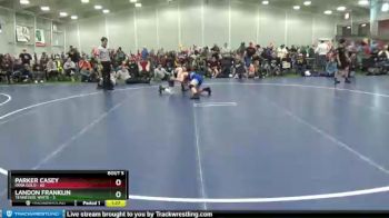140 lbs Round 2 (6 Team) - Parker Casey, Iowa Gold vs Landon Franklin, Tennessee White