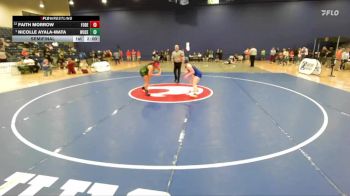 185 lbs Semifinal - Nicolle Ayala-Mata, Woodbridge Senior vs Faith Morrow, Fort Defiance