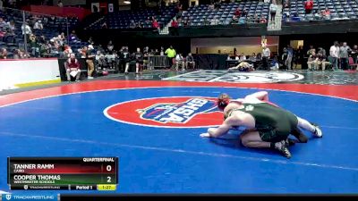 4A-190 lbs Quarterfinal - Cooper Thomas, Westminster Schools vs Tanner Ramm, Cairo