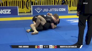 Roberto Callejas Saballos vs Pawel Jaworski 2025 Pan IBJJF Jiu-Jitsu No-Gi Championship
