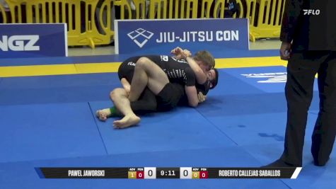 Roberto Callejas Saballos vs Pawel Jaworski 2025 Pan IBJJF Jiu-Jitsu No-Gi Championship