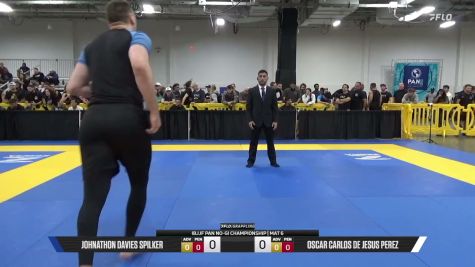 Oscar Carlos De Jesus Perez vs Johnathon Davies Spilker 2026 Pan IBJJF Jiu-Jitsu No-Gi Championship